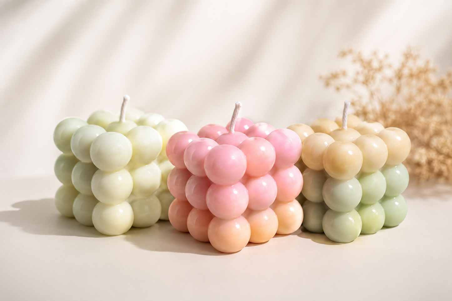 Bubble candle