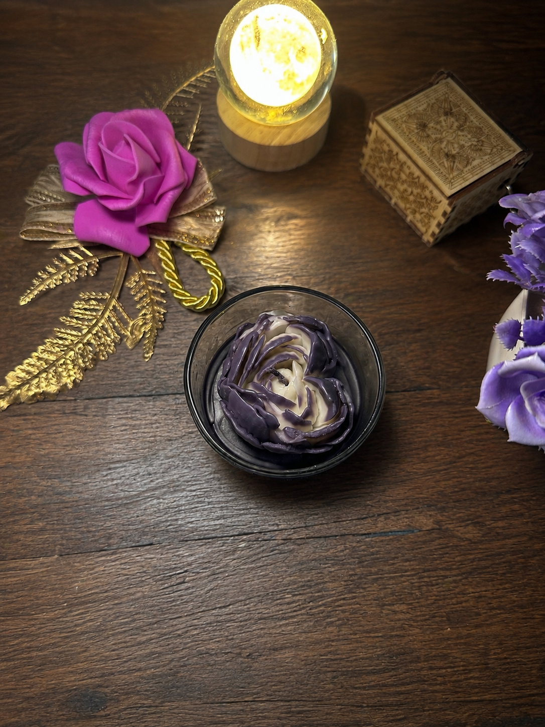 Bloom Heart Jar Candle