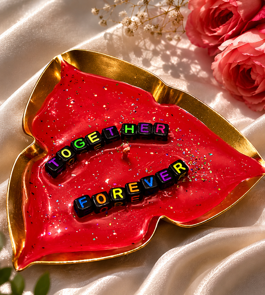 "Together Forever" Urli Candle