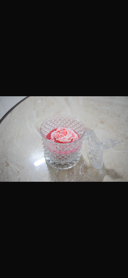 Rose Jar Candle