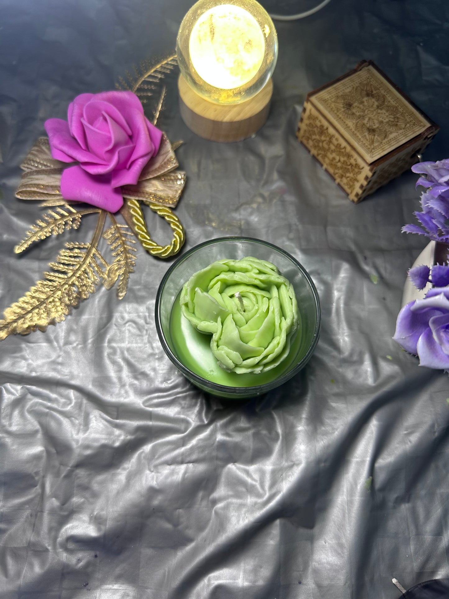 Bloom Heart Jar Candle